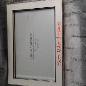 Mimosa Moments Christmas Picture Frame